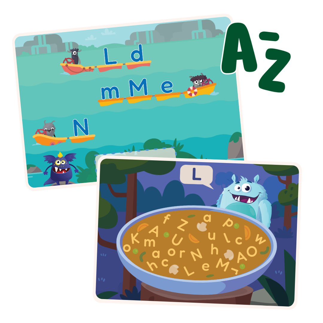 EDURINO phonics learning games on app